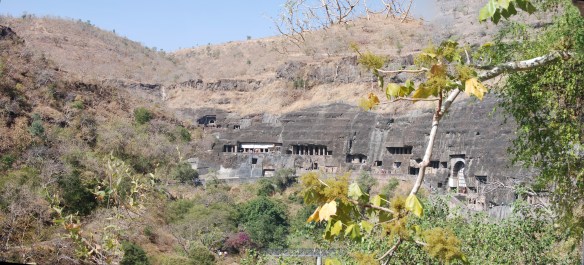 Ajanta (3 samengevoegde foto's gemaakt in december 2012)